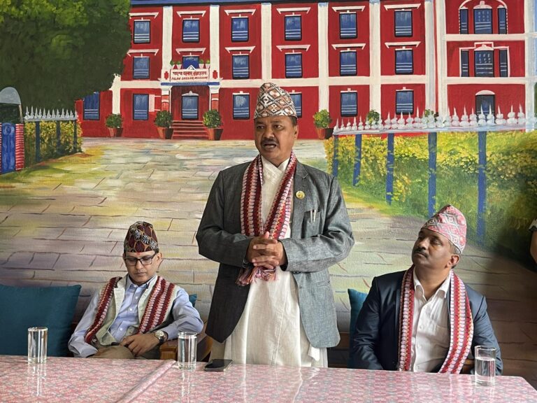 लुम्बिनीका मुख्यमन्त्री पाल्पा हाउसमा