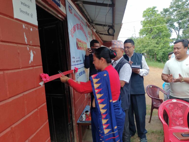 बगनासकालीमा सूचना तथा अभिलेख केन्द्रको शुभारम्भ