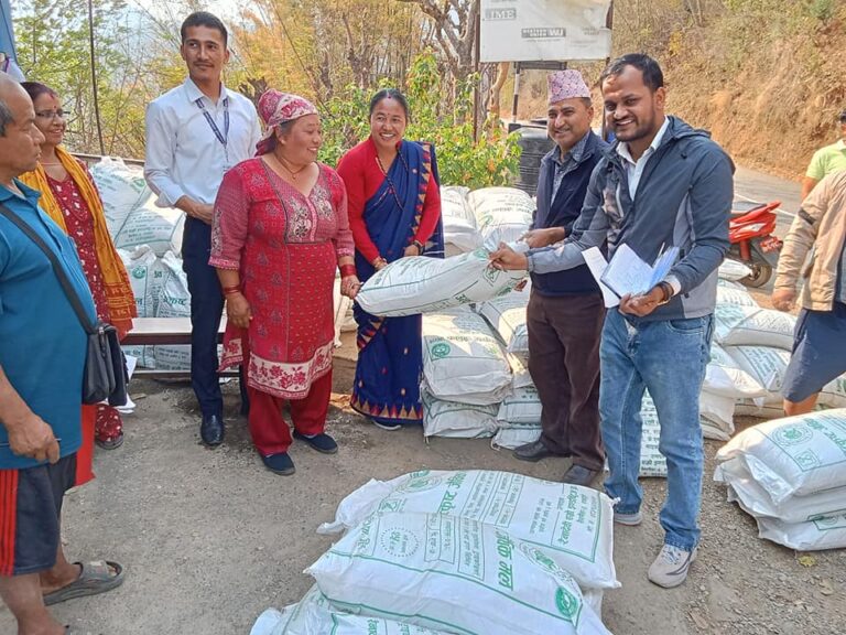 बगनासकालीमा कृषि विकासका कार्यक्रम प्रभावकारी रुपमा चल्दै