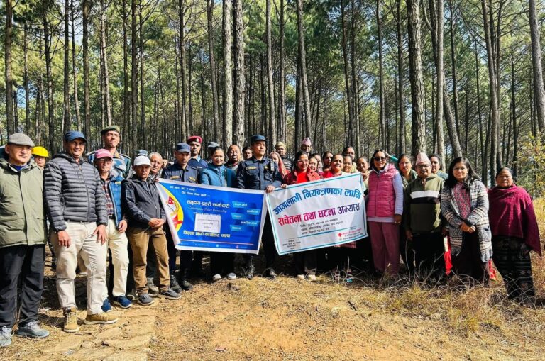 आगलागी नियन्त्रणका लागि सचेतना तथा घटना अभ्यास